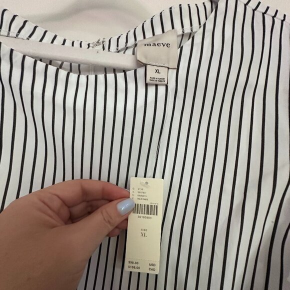 Maeve Puff-Sleeve boatneck top - Picture 4 of 4